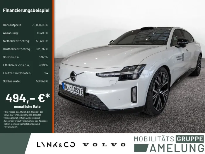 Volvo ES90 Single Motor Extended Range Ultra PANO 360°