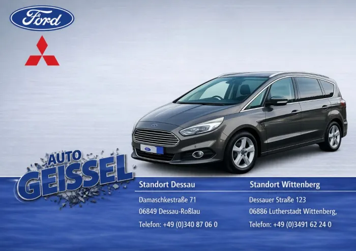 Ford S-MAX Titanium,LED.Navi.KeyFree.SHZ.FSH.Kamera