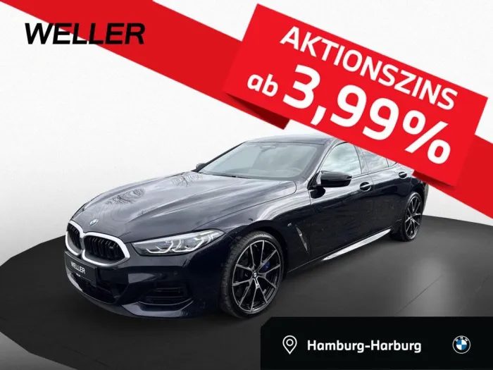 BMW M850i xDr Gran Coupe Laser,360°,Lea.o.Anz.749,-
