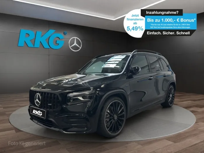 Mercedes-Benz GLB 35 AMG 4M NIGHT PANORAMA BURMESTER 360° AHK