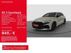Audi RS3 Sportback 19 V-MAX MATRIX-LED PANO SCHALE 5J