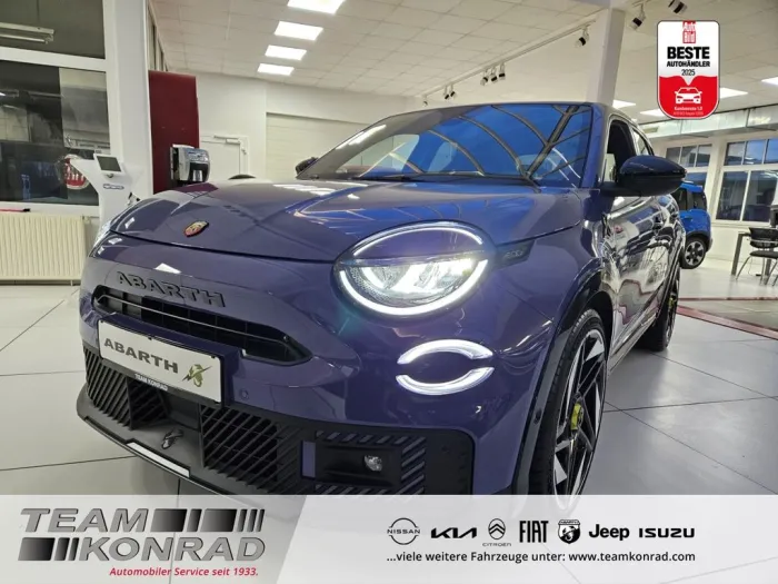 Abarth 600e Scorpionissima - Navi Leder LED
