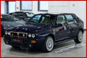 Lancia Delta 2.0 turbo HF integrale Blu Lord - Targhe T