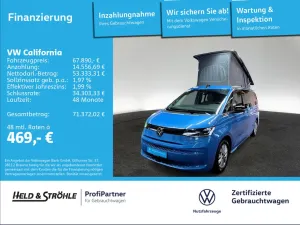 Volkswagen T7 California Beach Tour Camper eHybrid 4M AHK