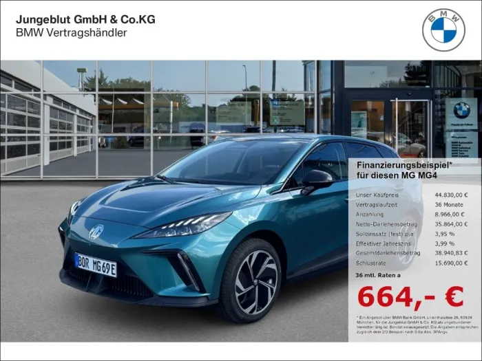 MG4 Comfort EV 64kWh Premium 18''LM+360°Kamera+S