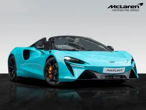 McLaren Artura Spider - MSO Tokyo Pearl - ClubSport Seat