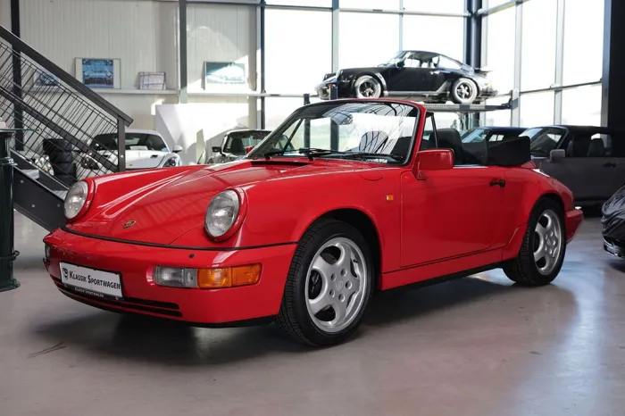 Porsche C4 Cabriolet,41 Einträge im Scheckheft, deutsch
