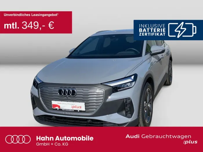 Audi Q4 45 e-tron LED Wärmepumpe Navi Sitzh Tempomat