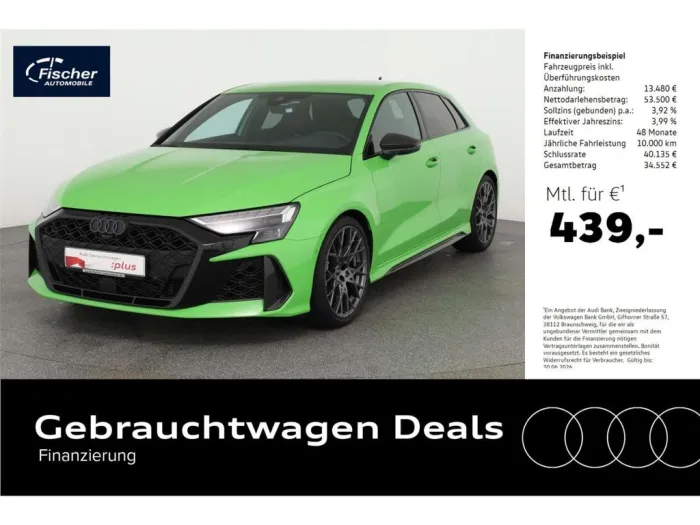 Audi RS3 Sportback TFSI qu. 290 kmh/Matrix/Sonos/19''