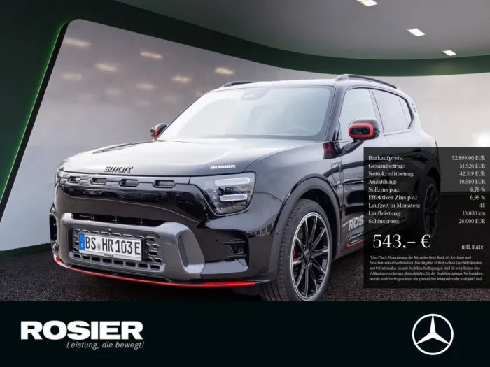 Smart #5 BRABUS Senheiser-Soundsystem/CyberSparksLED+/