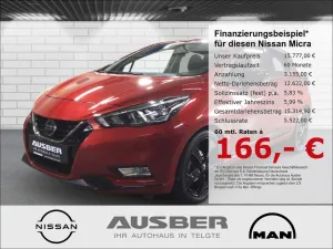 Nissan Micra N-Tec AUTOMATIK Sitzheizung NAVI Rückfahrk