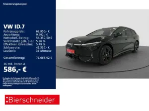 Volkswagen ID.7 GTX Tourer 4Mo AHK PANO WÄPU NAVI HuD MATRI