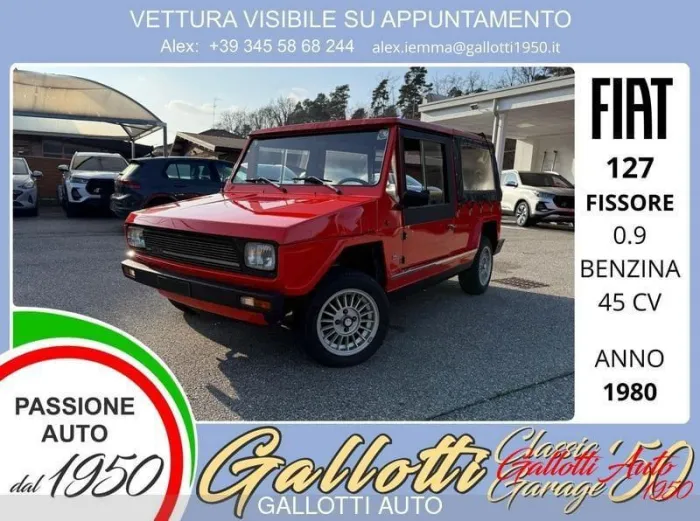 Fiat FIAT 127 FISSORE cabrio 0.9 benzina 45cv