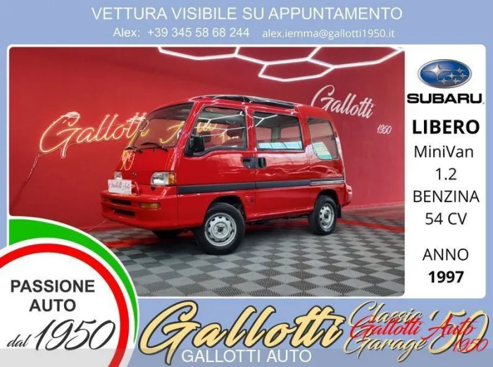 Subaru E Libero 12 cat 4WD
