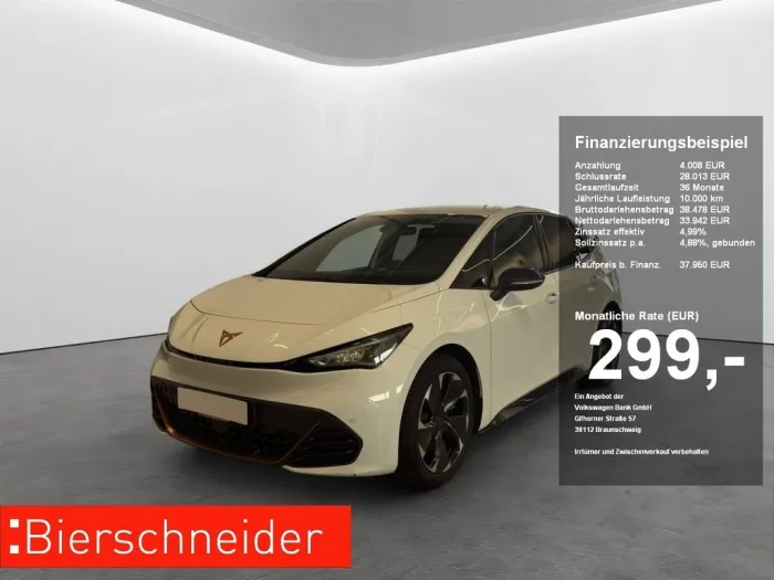 Cupra Born 82 kWh LED NAVI ACC SIDEASS WÄRMEPUMPE PDC