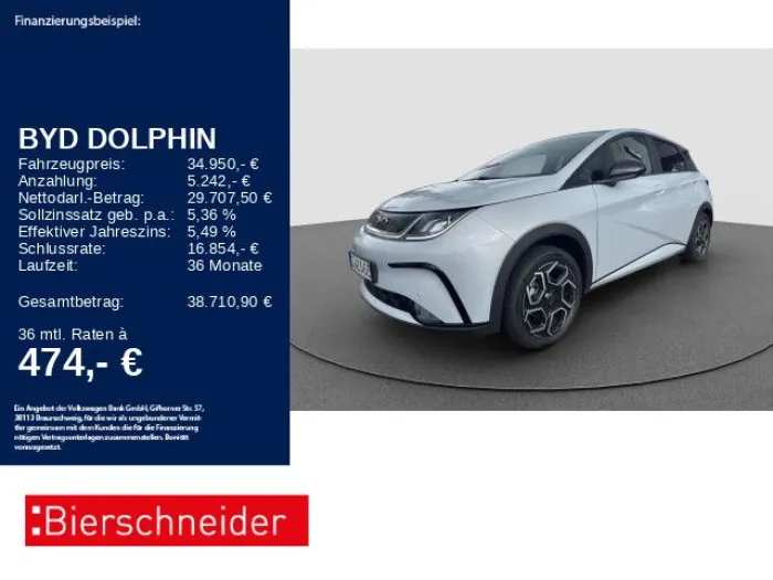 BYD Dolphin Design LED PANO NAVI 360