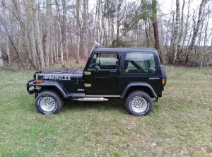Jeep Wrangler YJ 2.5 H Kennzeichen 
