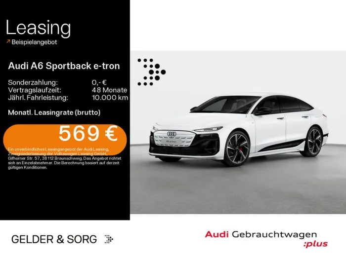 Audi A6 Sportback e-tron S line 571km/WLTP*AHK*Air