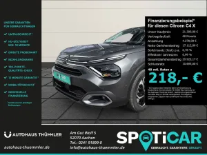 Citroën C4 X Max 1.2 PureTech 130 EU6d HUD Navi Digitale