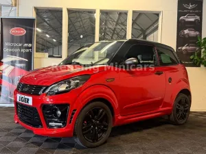 Ligier JS50L Sport Red Klima Mopedauto Microcar 45 KM