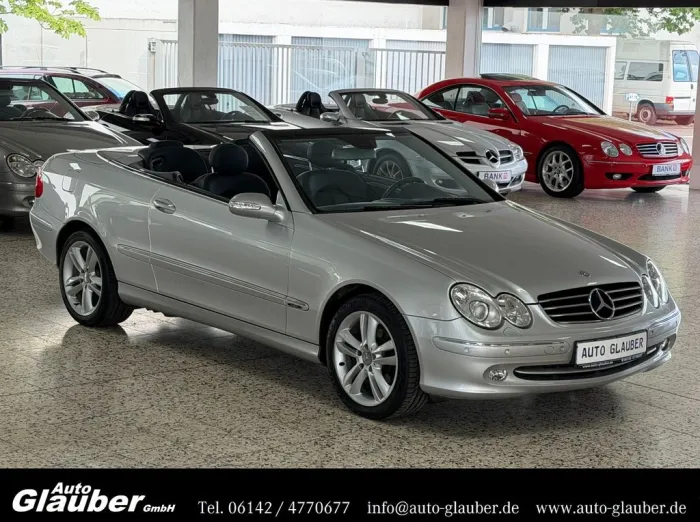 Mercedes-Benz CLK 200 K. Cabrio/Xenon/Navi/Leder/PTS/2.Hand