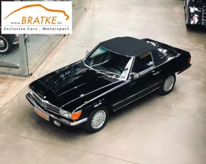 Mercedes-Benz SL R107 1.Hand orig. 158tkm Leder Klimaautomatik