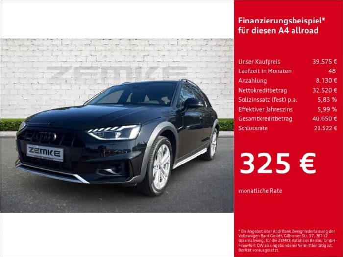 Audi A4 allroad quattro 40 TDI S tronic Navi LED El. 