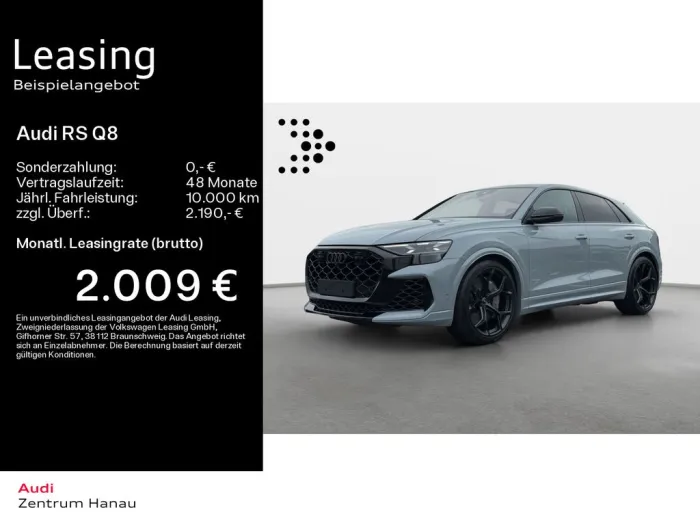 Audi RS Q8 performance HUP*FAHRADV*SOFT*LASER*B&OADV*
