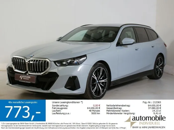 BMW 540d xDr Aut. M Sport Standh ACC AHK B&W HuD Par
