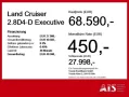 Toyota Land Cruiser 2.8D4-D Executive AHK*Navi*4xSHZ*AC