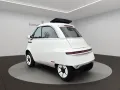 Microlino L7 Santorino White *1. Hand*Faltdach*