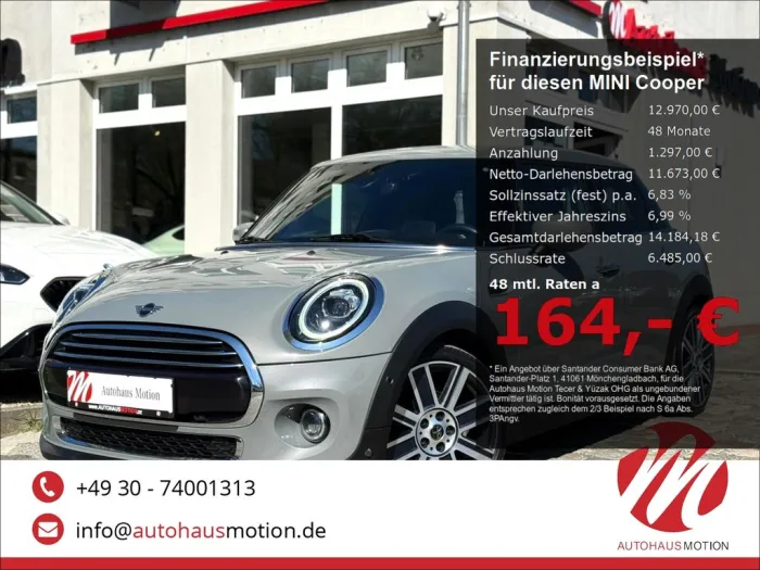 MINI Cooper LEDER ACC HEADUP NAVI KAMERA LED KEYLESSG