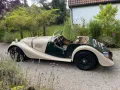 Morgan Plus 8 Einzelstück outlaw Sidepipes, Nubuk...