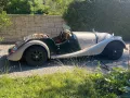 Morgan Plus 8 Einzelstück outlaw Sidepipes, Nubuk...