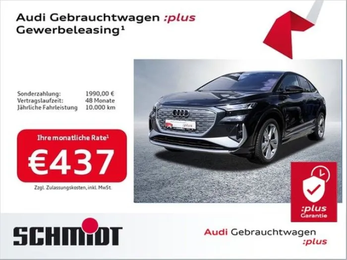 Audi Q4 e-tron Sportback 55 quattro S line SONOS ACC 
