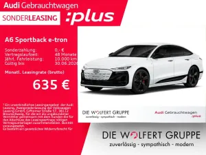 Audi A6 Sportback e-tron performance **0,25%**LUFT*