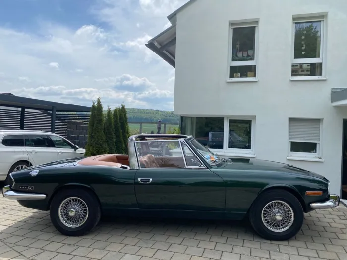 Triumph Stag V8 TÜV Neu Cabrio Coupe mit Hardtop