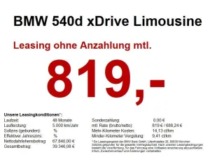 BMW 540d xDrive Limousine M Sport