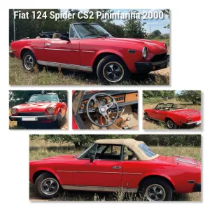 Fiat 124 Spider CS2 Pininfarina 2000