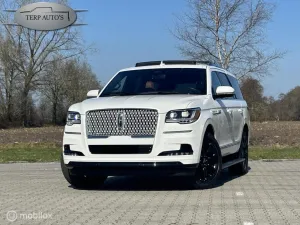 Lincoln Navigator Black Label 7 Pers Grijs nummernschild