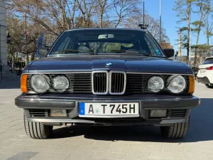 BMW 745i *E23*Note 1-*arktisblau*Büffelleder*scheckh
