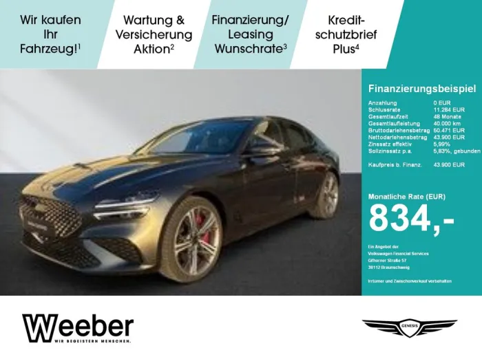 Genesis G70 Sport 4WD Luxury 4WD LED Leder Kamera PDC