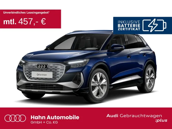 Audi Q4 45 e-tron S line Einparkh. LED Navi Virtual
