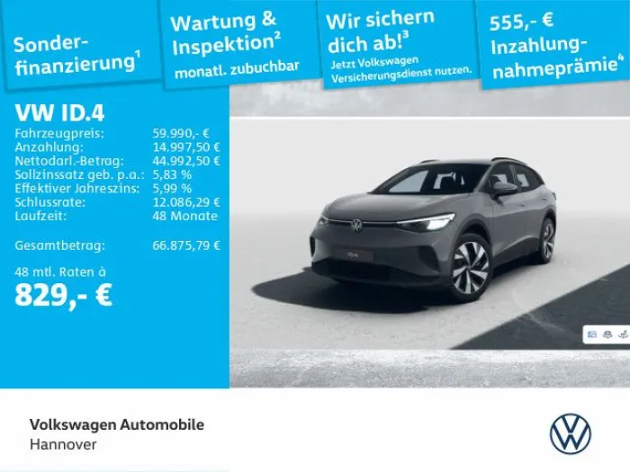 Volkswagen ID.4 Pro Keyless IQ.LIGHT Rückfahrkamera