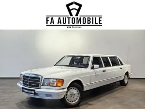 Mercedes-Benz 500 SEL Pullman 1.Hand Oldtimer Schiebedach Alu