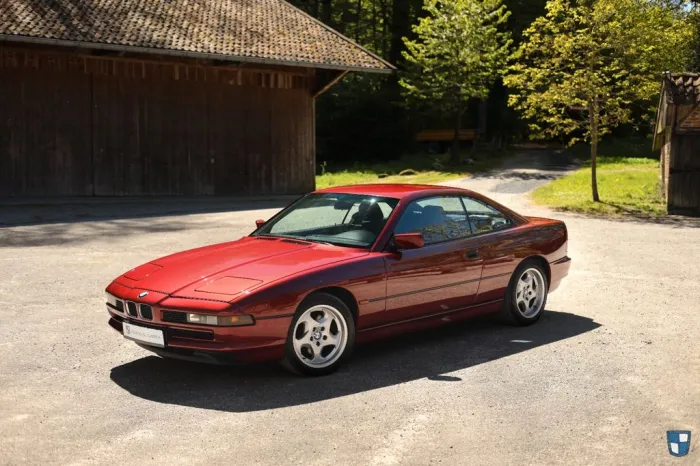 BMW 850i E31 6-Gang, BRD, Scheckheft