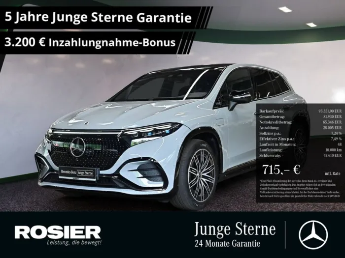 Mercedes-Benz EQS 580 4M AMG Sport Premium+ Hyperscreen BT SUV