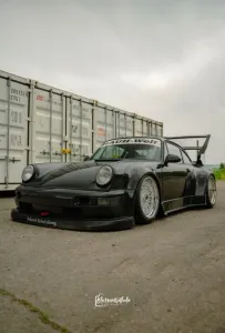 Porsche 964 C2 911 RWB Steingrau