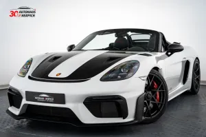 Porsche Boxster Spyder RS Weissach Vollschale LED Lift