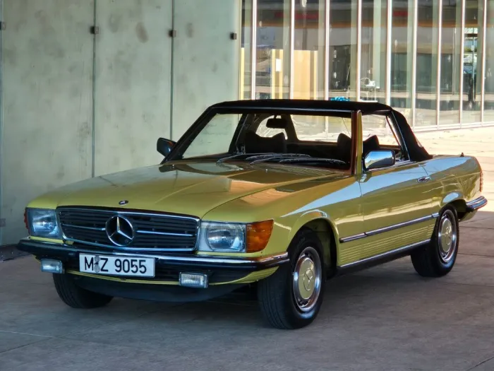 Mercedes-Benz SL 450 2.Hand Sehr schön in seltenem Mimosengelb